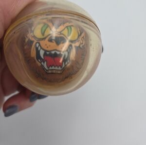 1990'S JET BALL MAGIC FLOATING GLIDE MONSTER Werewolf PLASTIC BALL